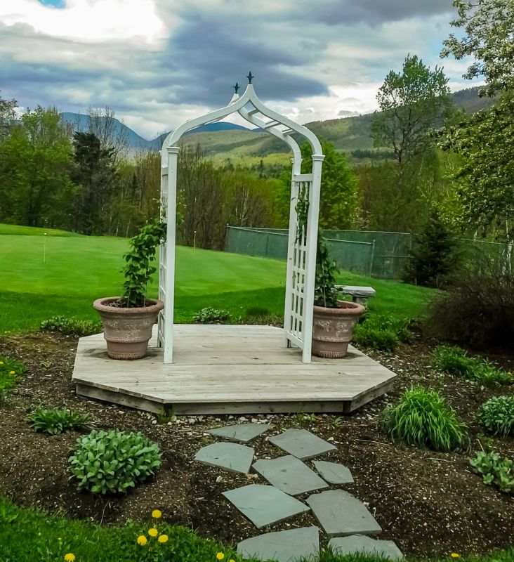 Arched Arbor Installation in Conroe, TX