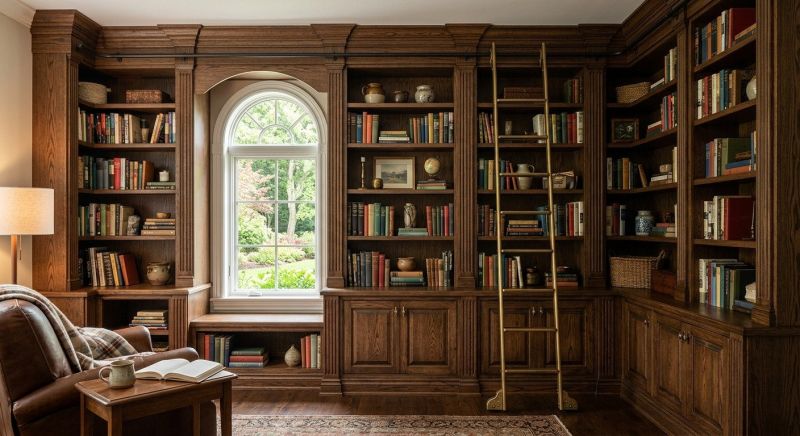Bookcase Construction in Winston Salem, NC