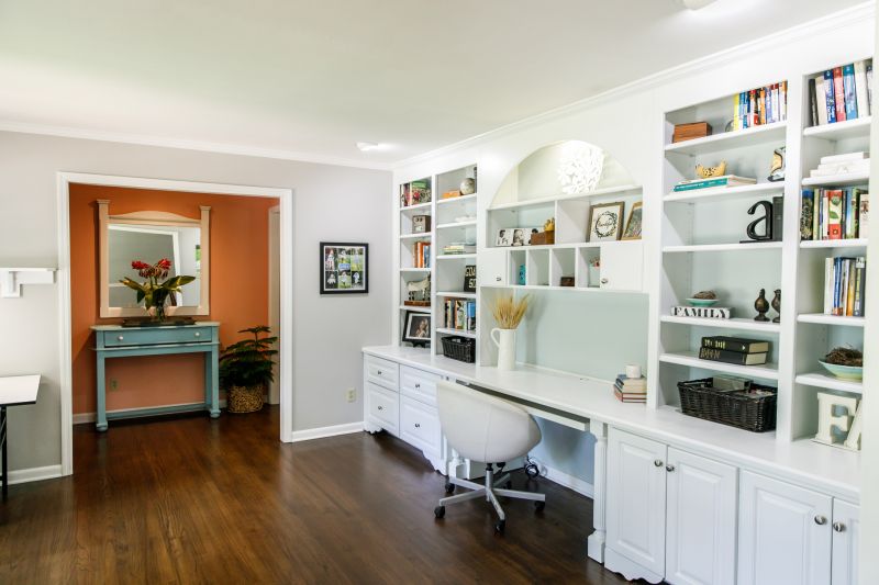 Built In Desk Installation in Annapolis, MD