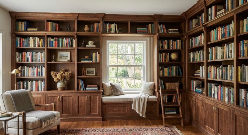 Custom Bookshelves Service in Frederick, MD