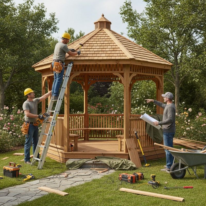 Gazebo Repair in Wilmington, NC