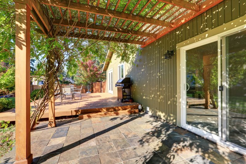Wood Pergola Installation in Conroe, TX