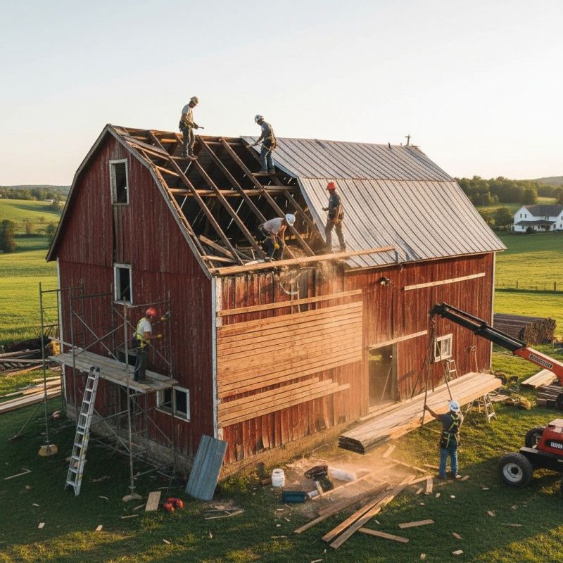 Barn Siding Repair in Conroe, TX