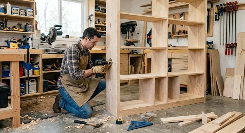 Bookcase Construction in Greensboro, NC