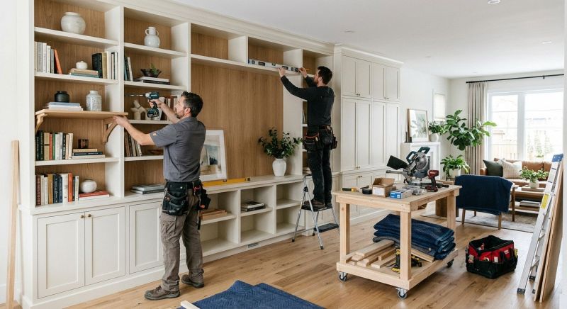 Bookcase Installation in Winston Salem, NC