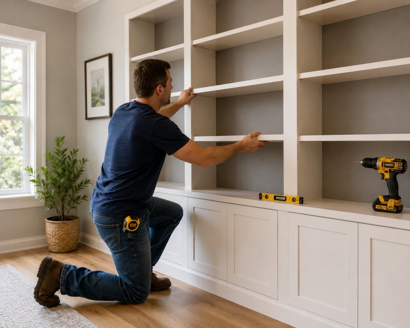 Bookshelves Installation in Frederick, MD
