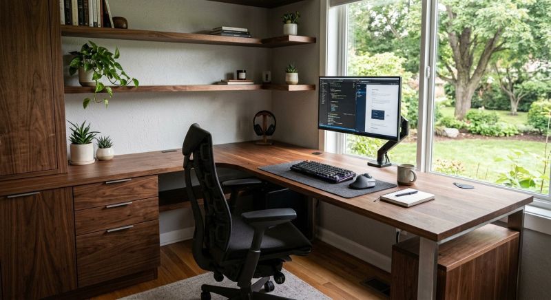 Built In Desk Installation in Greensboro, NC