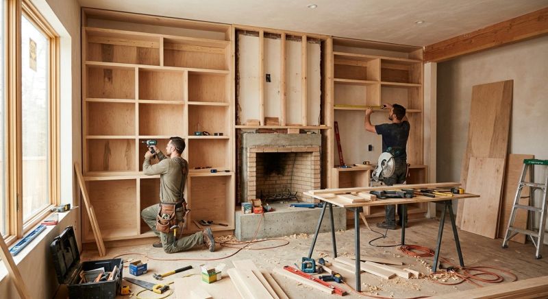 Built In Shelving Service in Annapolis, MD