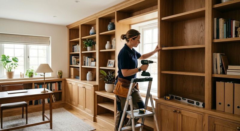 Built In Shelving Service in Greensboro, NC