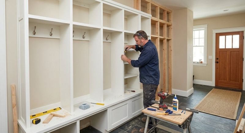 Built In Storage Installation in Alexandria, VA