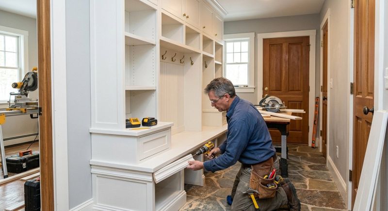 Builtin Cabinets Installation in Durham, NC