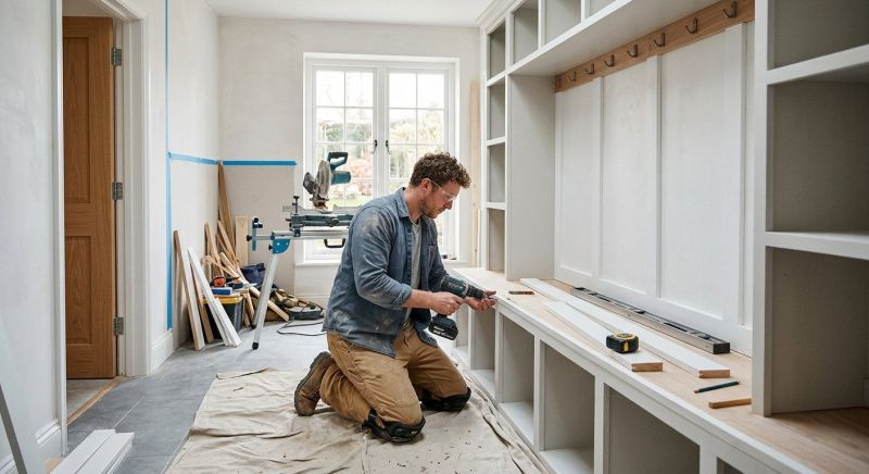 Builtin Cabinets Installation in Durham, NC