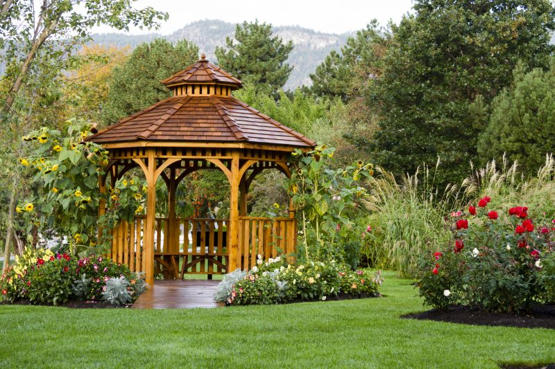 Cedar Gazebo Installation in Wilmington, NC