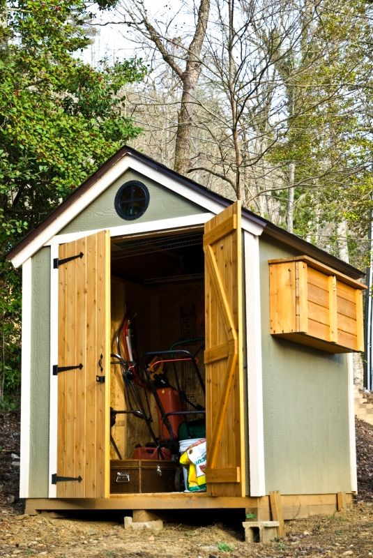 Cedar Shed Installation in Wilmington, NC