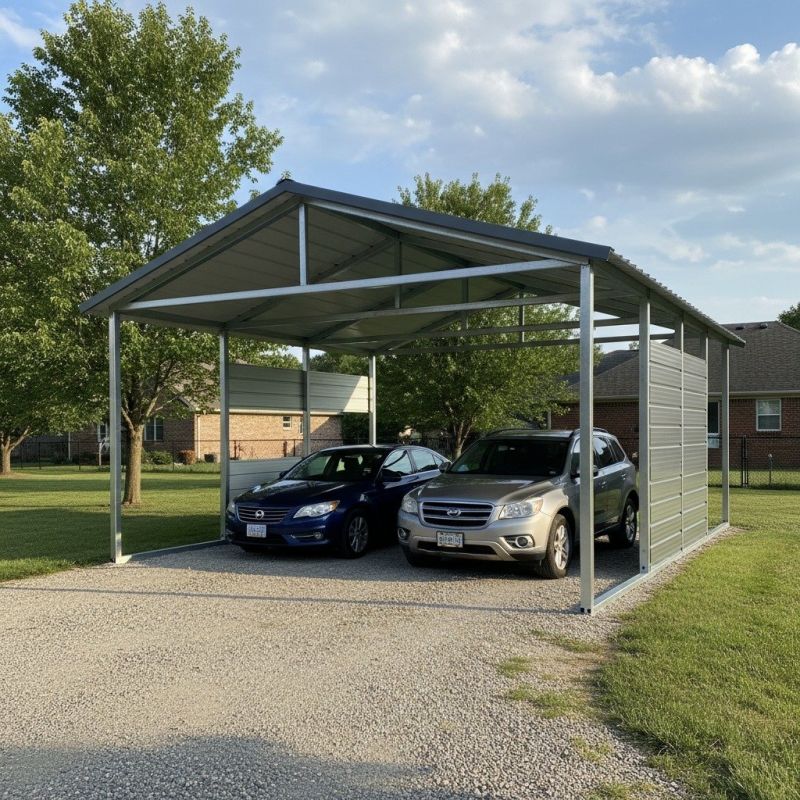 Steel Carport Installation