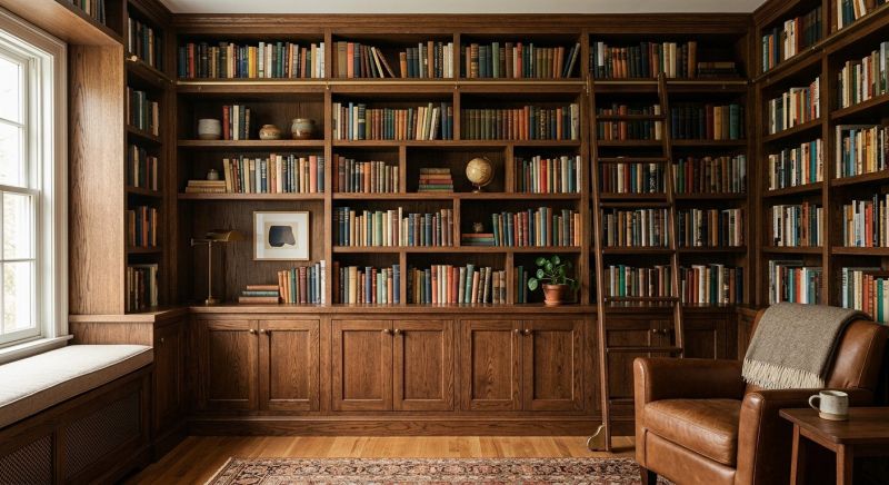 Custom Bookshelves Service in Greensboro, NC