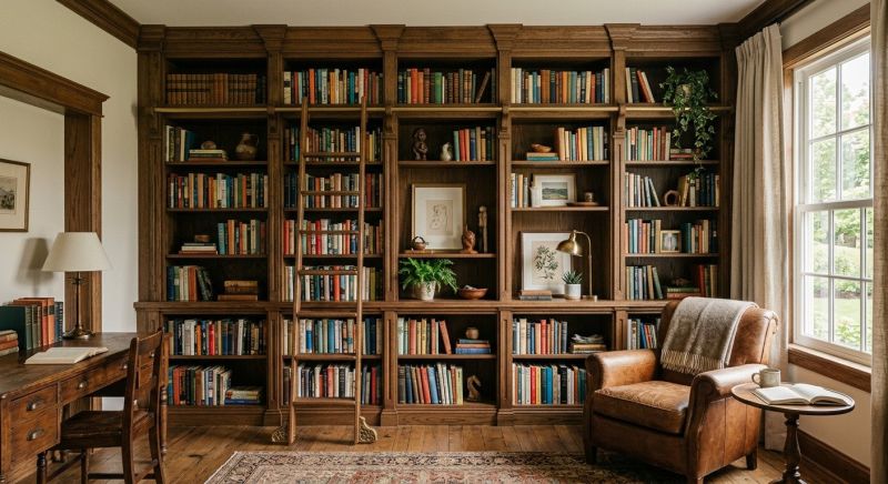 Custom Bookshelves Service in Alexandria, VA