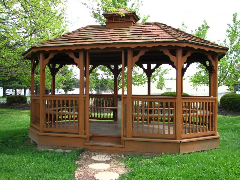 Enclosed Gazebo Installation in Conroe, TX
