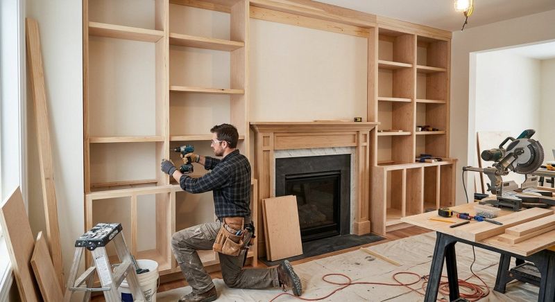 Fireplace Built Ins Installation in Charlotte, NC