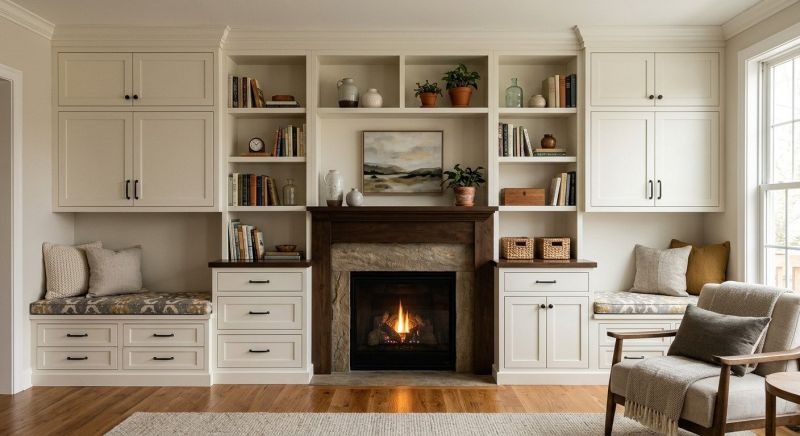 Fireplace Built Ins Installation in Winston Salem, NC
