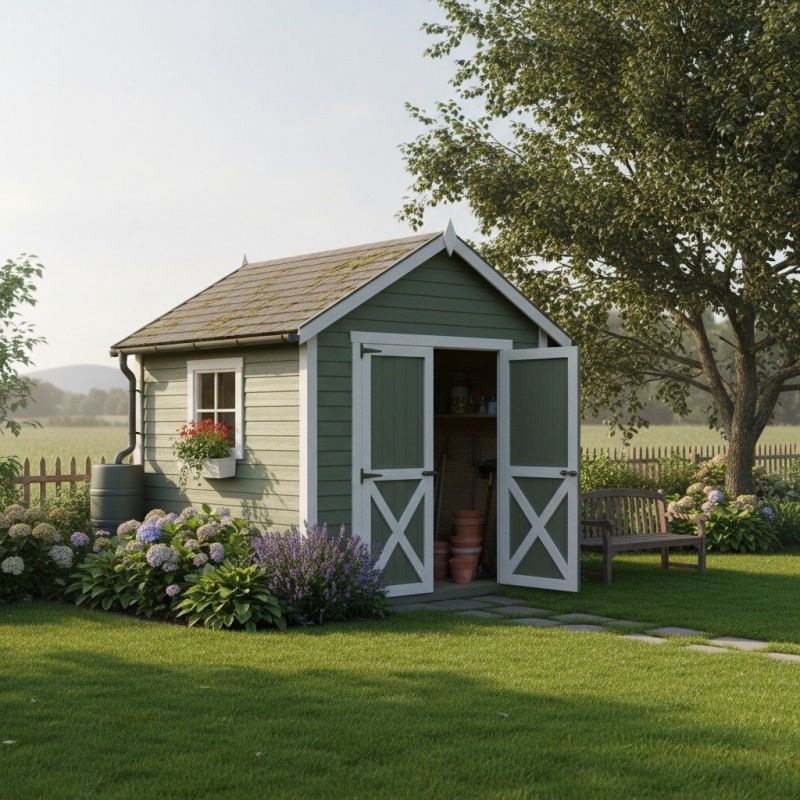 Garden Shed Construction in Conroe, TX