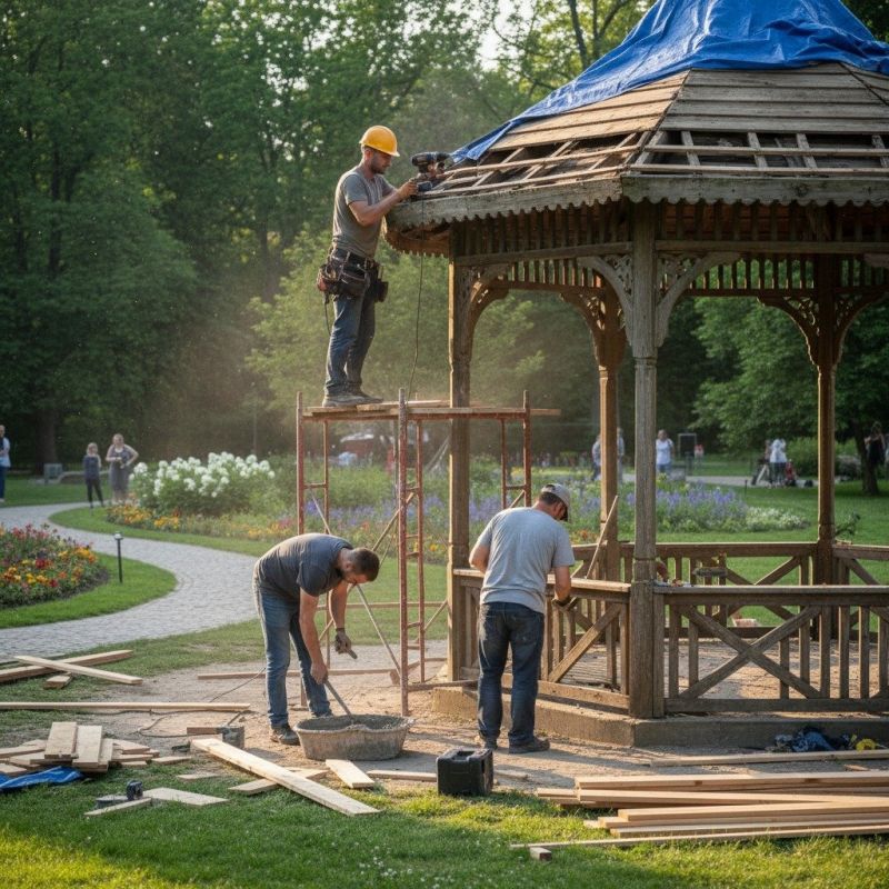 Gazebo Repair in Alpharetta, GA