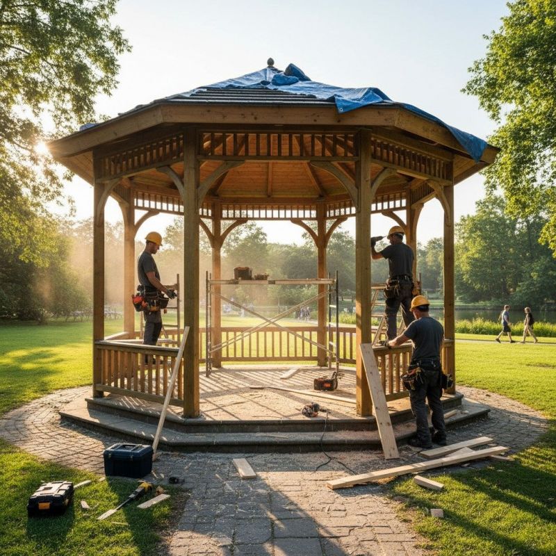 Gazebo Repair in Alpharetta, GA