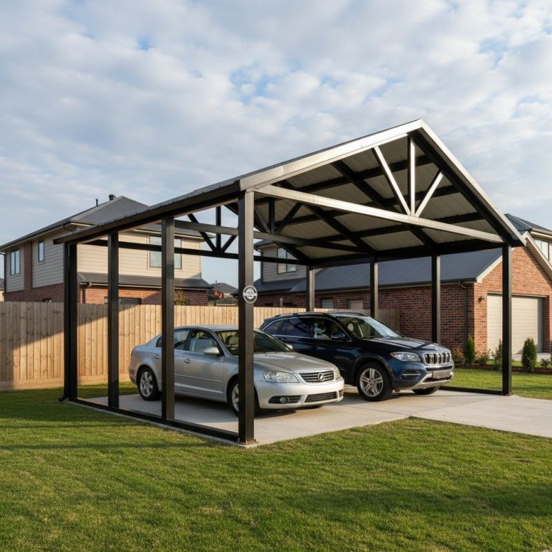 Steel Carport Installation