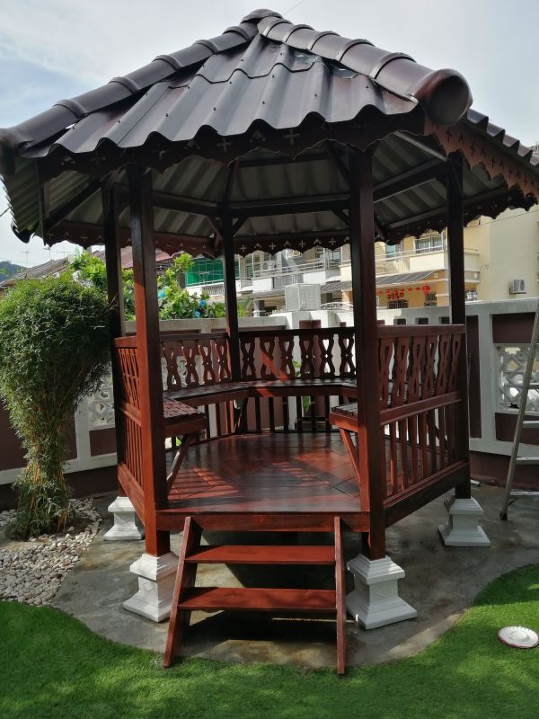Hexagon Gazebo Installation in Wilmington, NC