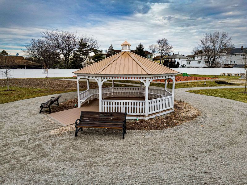 Hexagon Gazebo Installation in Conroe, TX