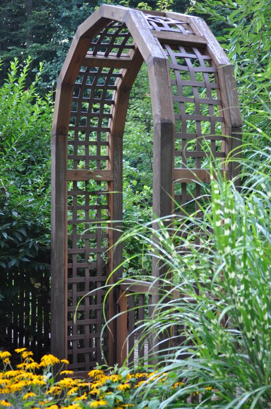 Lattice Arbor Installation in Kansas City, KS