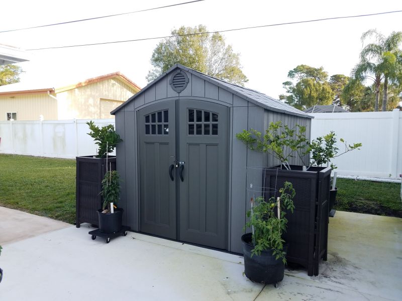 Lean To Shed Installation in Conroe, TX