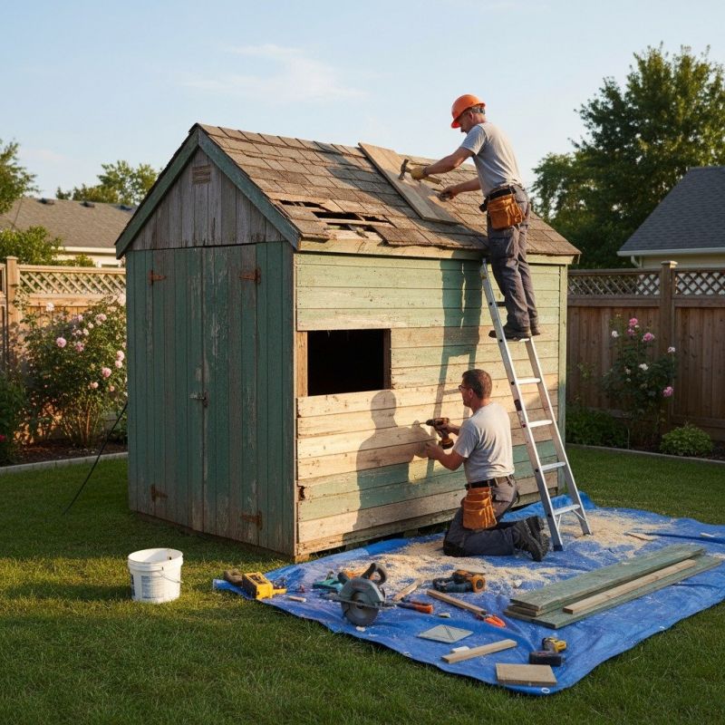 Shed Repair in Kansas City, KS