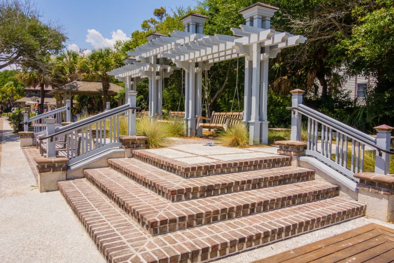 Wood Trellis Installation in Conroe, TX