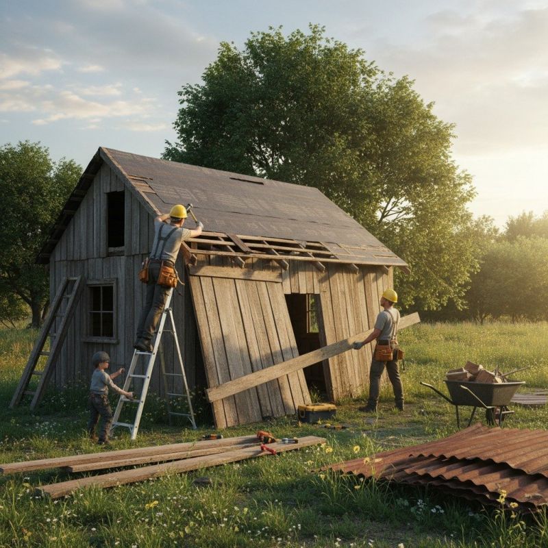 Wooden Carport Repair in Kansas City, KS