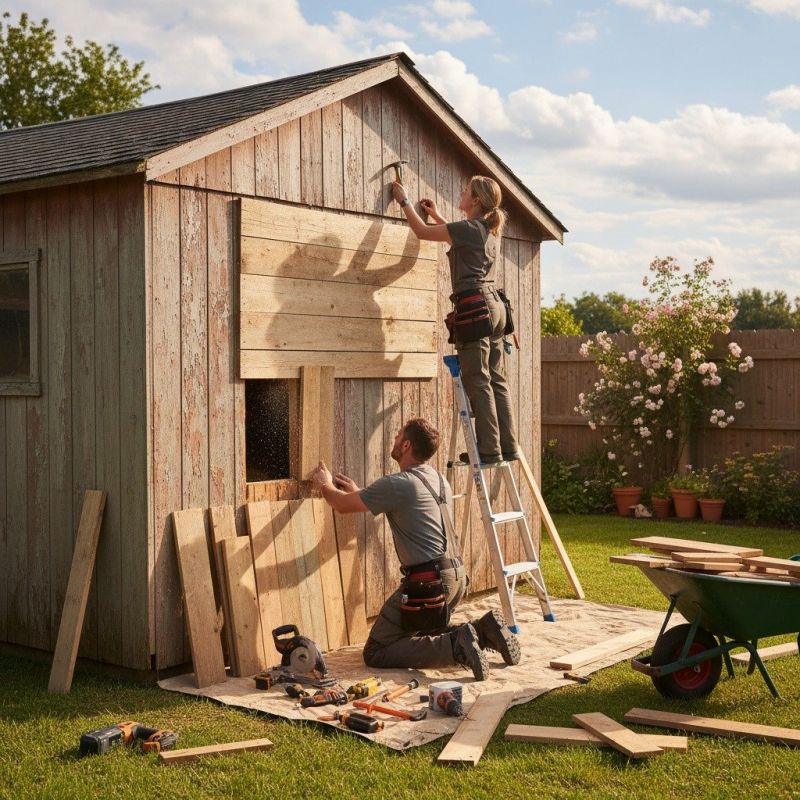 Wooden Structure Repair in Conroe, TX